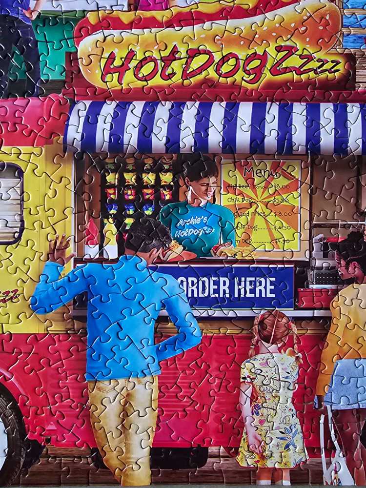 Carnival Treats - Master Pieces puzzle collectible [Barcode 705988723315] - Main Image 4