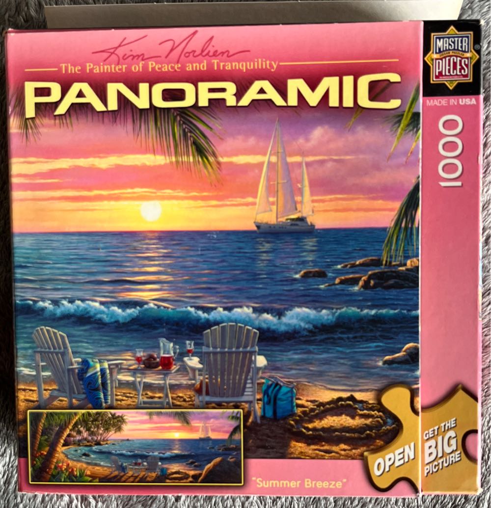 Summer Breeze Pc Panoramic Norlien Pana  puzzle collectible [Barcode 705988710339] - Main Image 2