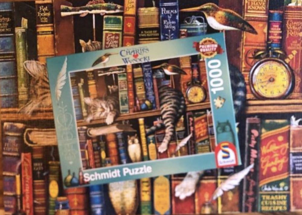 Charles Wysocki: Frederick the literate - Schmidt puzzle collectible [Barcode 4001504599911] - Main Image 4