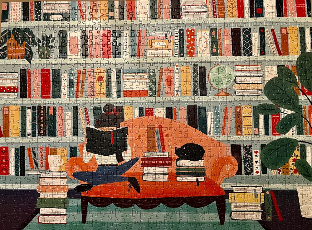 Booked All Weekend - Puzzlefolk puzzle collectible [Barcode 685757165792] - Main Image 2