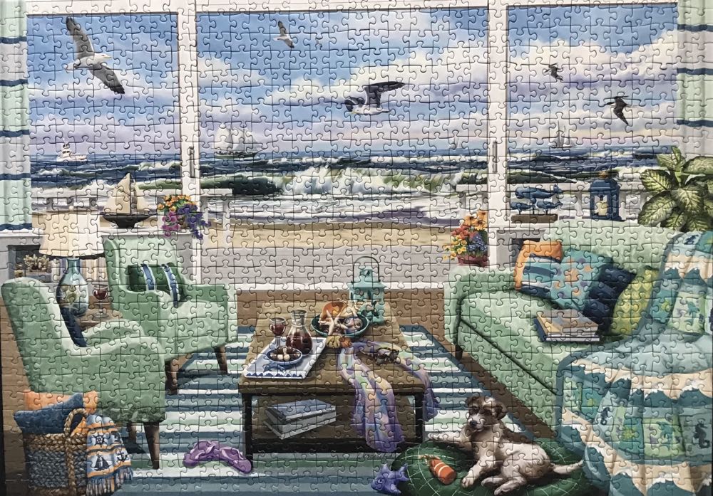 Beachfront Getaway ✅📸 - Ravensburger puzzle collectible [Barcode 4005556168170] - Main Image 2