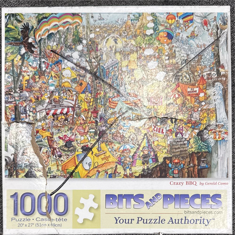 Crazy Bbq - Bits & Pieces puzzle collectible [Barcode 192949010193] - Main Image 3