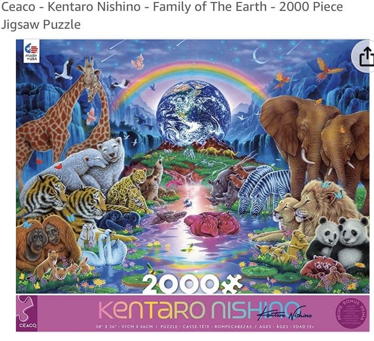 Ceaco - Family of the Earth - Ceaco puzzle collectible - Main Image 2