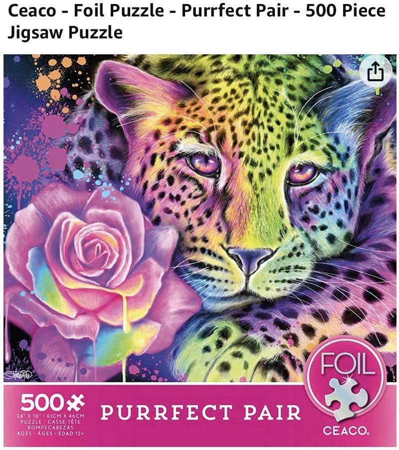 Ceaco - Purrfect Pair - Ceaco puzzle collectible - Main Image 2