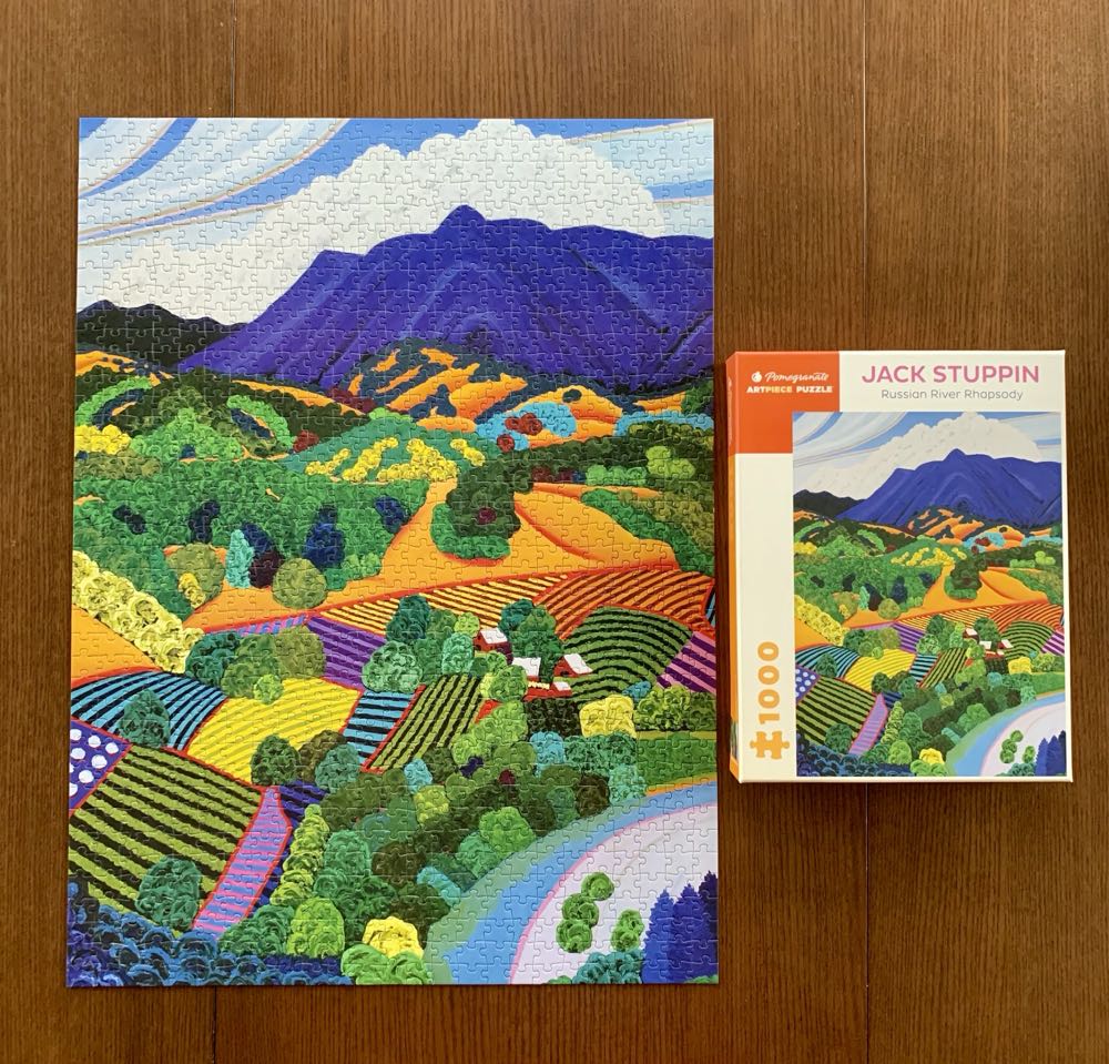 Russian River Rhapsody - Pomegranate puzzle collectible [Barcode 9781087503714] - Main Image 2