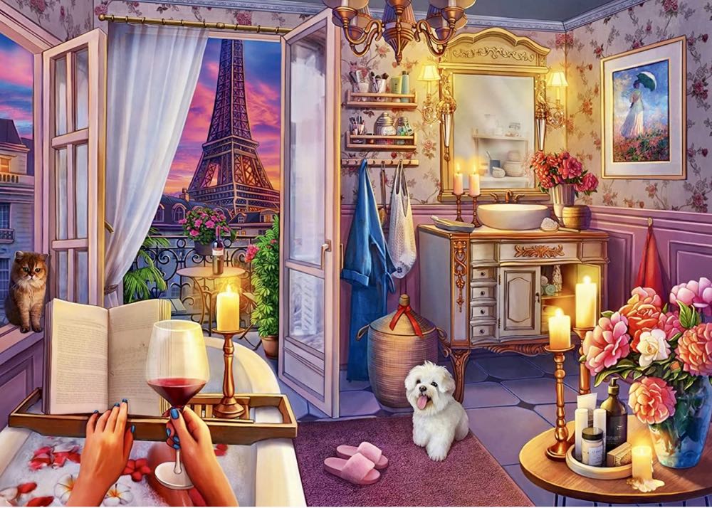 Smart Polar Bears In The Forest