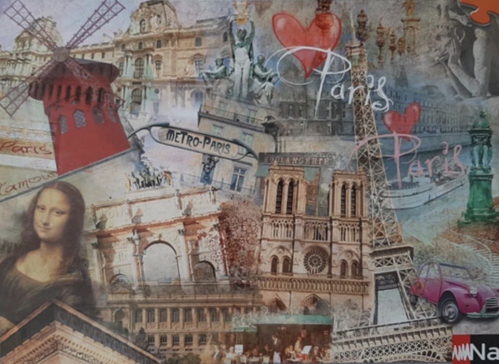 Metropool Parijs/Parijs Metropolitan - Ravensburger/Nathan puzzle collectible [Barcode 4005556876808] - Main Image 2