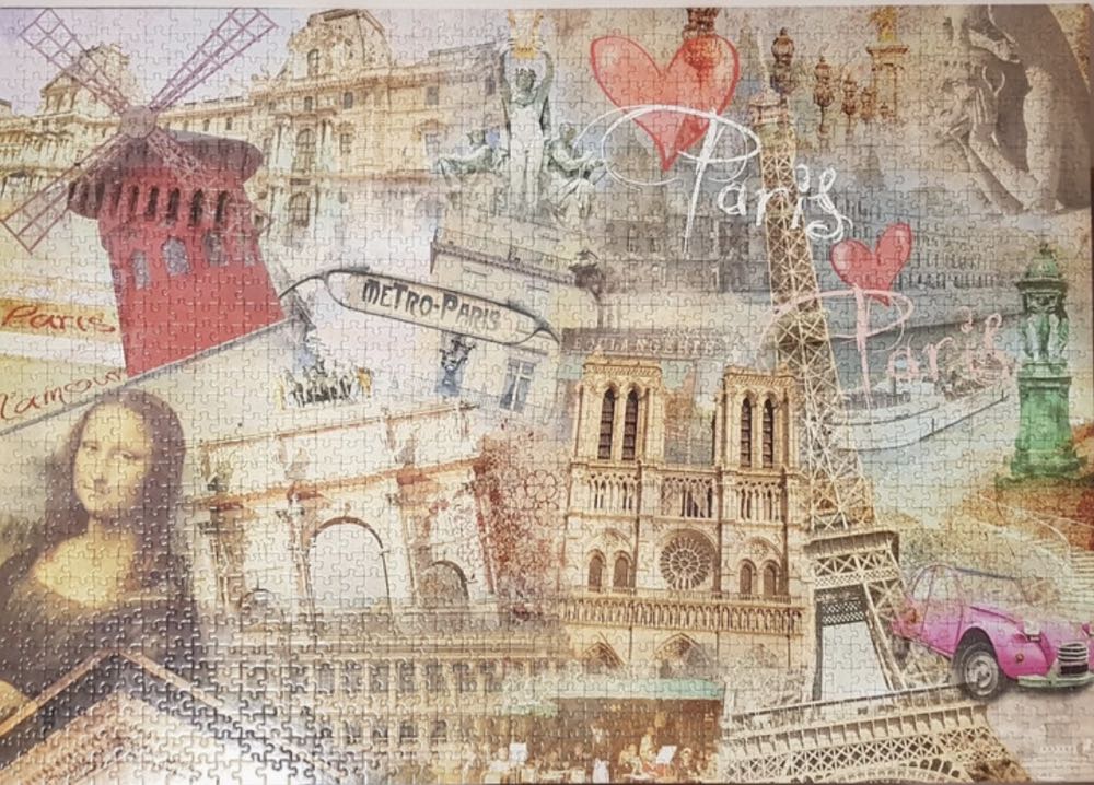 Metropool Parijs/Parijs Metropolitan - Ravensburger/Nathan puzzle collectible [Barcode 4005556876808] - Main Image 3