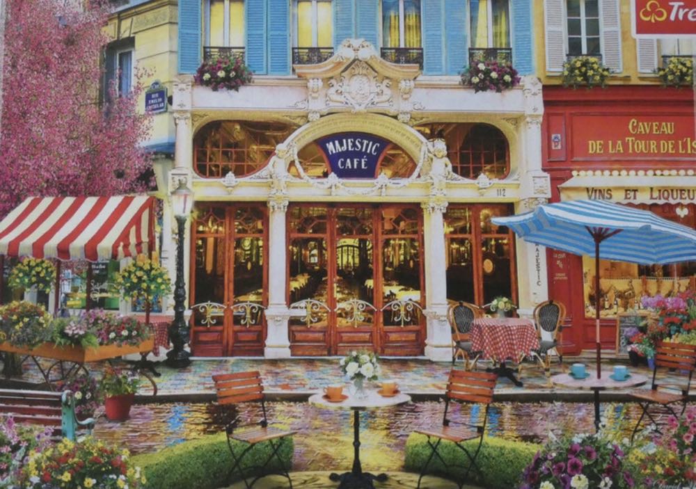 Majestic Café - Trefl puzzle collectible [Barcode 5900511374063] - Main Image 2