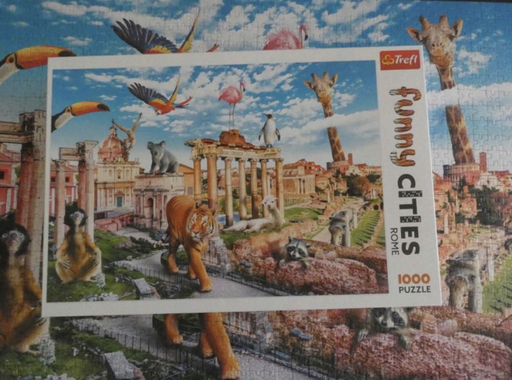 Wild Rome - Trefl puzzle collectible [Barcode 5900511106008] - Main Image 4