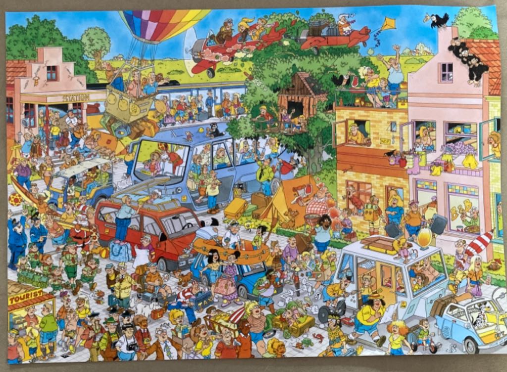 Vakantiekriebels Xenos - Jumbo puzzle collectible - Main Image 2