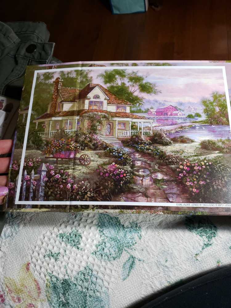 Farm House Keepsake  - Sure-lox puzzle collectible - Main Image 2