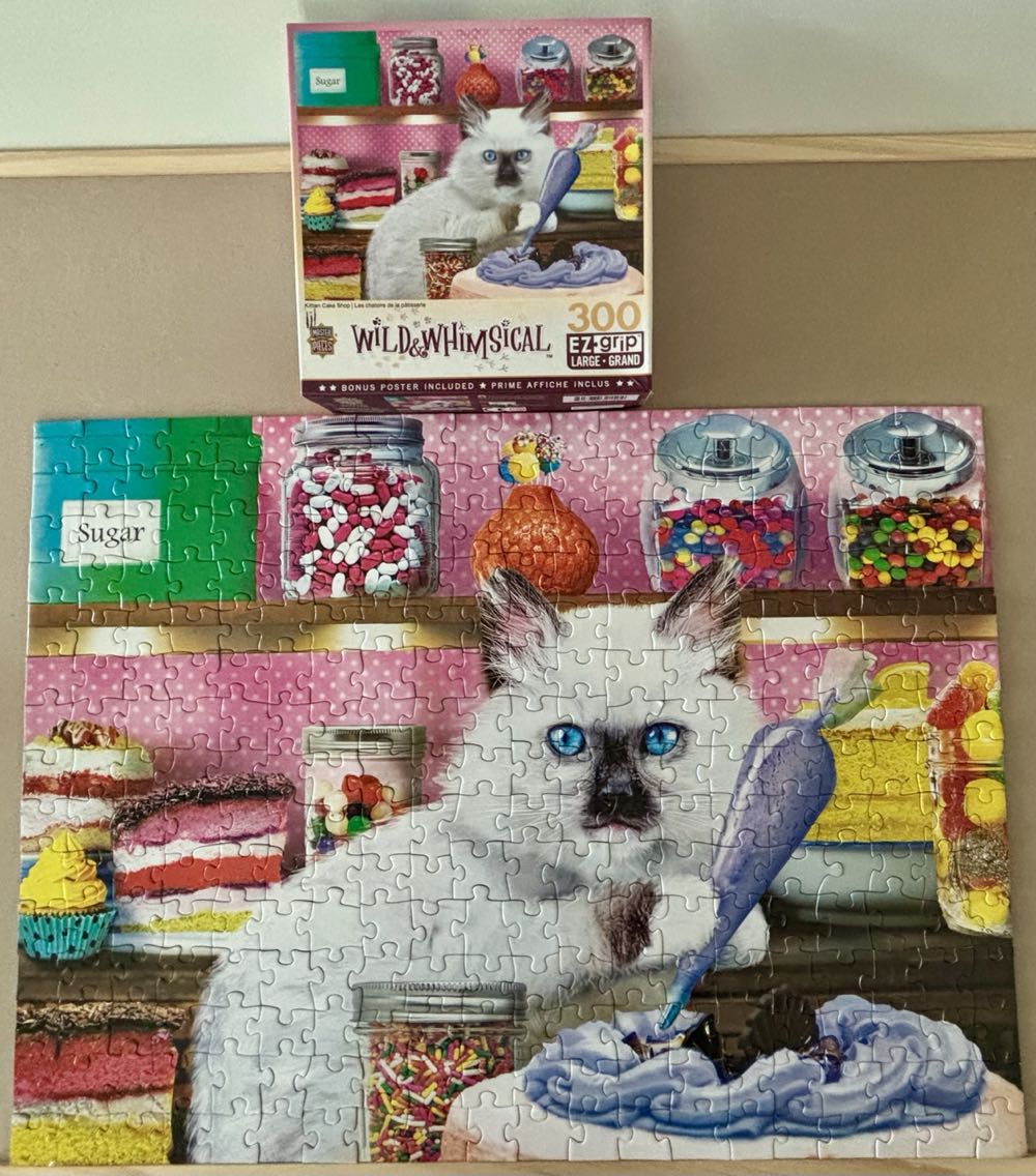 Kitten Cake Shop - Master Pieces 🇺🇸 puzzle collectible [Barcode 705988321504] - Main Image 3