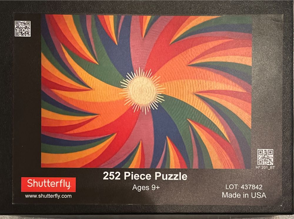 Rainbow Quilt - Shutterfly puzzle collectible - Main Image 2