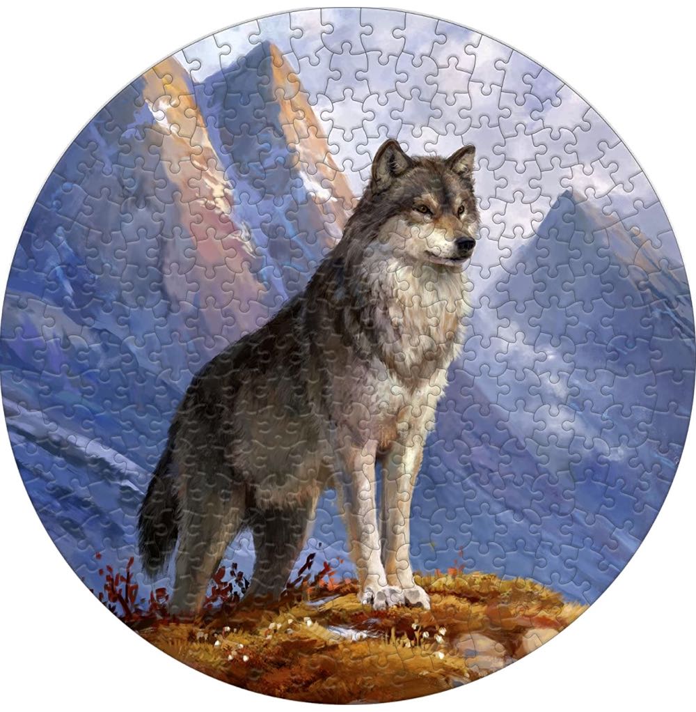 National Parks Set : Wolf - Ceaco puzzle collectible - Main Image 2
