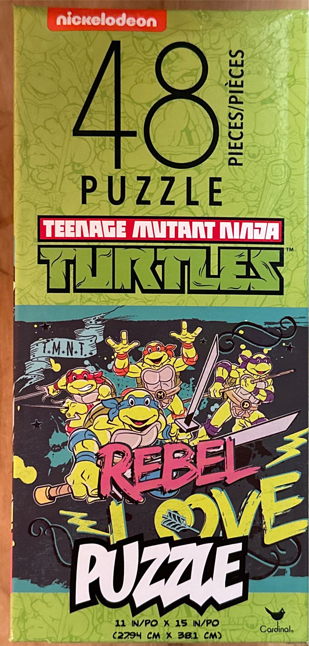Teenage Mutant Ninja Turtles 48 Piece Jigsaw Puzzle Toy ... - Nickelodeon puzzle collectible [Barcode 778988282694] - Main Image 2