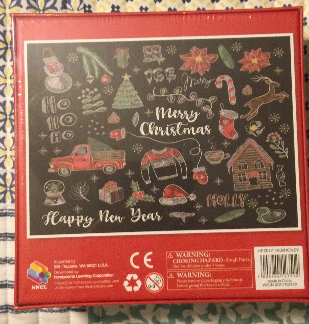 Holiday Joy - hNCL (Honeycomb Learning) puzzle collectible [Barcode 5008984123512] - Main Image 2