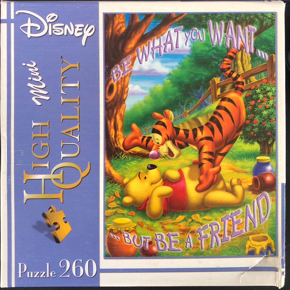 Winnie The Pooh Be A Friend 🟦 - Clementoni puzzle collectible [Barcode 8005125939404] - Main Image 1