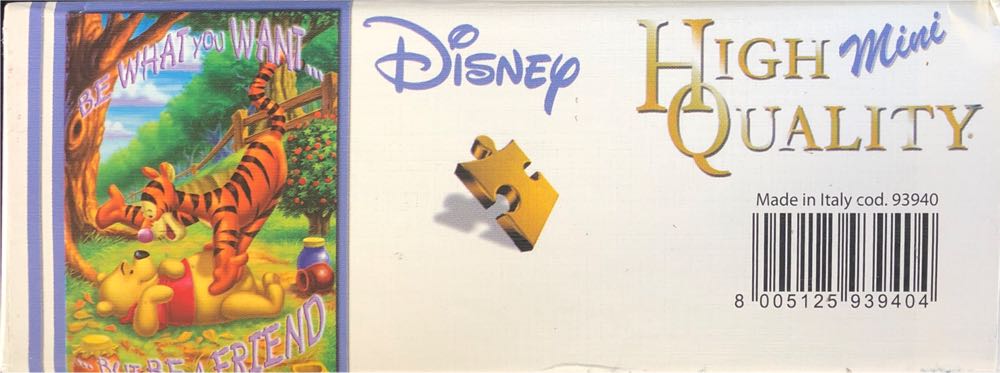 Winnie The Pooh Be A Friend 🟦 - Clementoni puzzle collectible [Barcode 8005125939404] - Main Image 4