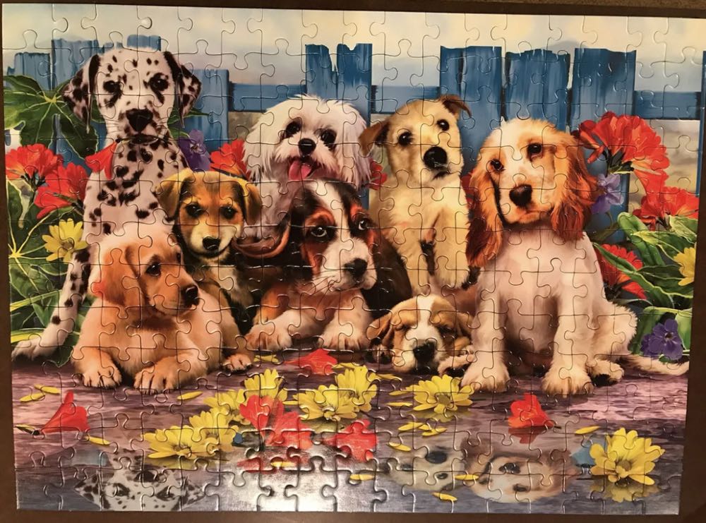 Posing Pups - Ravensburger puzzle collectible [Barcode 4005556126545] - Main Image 2