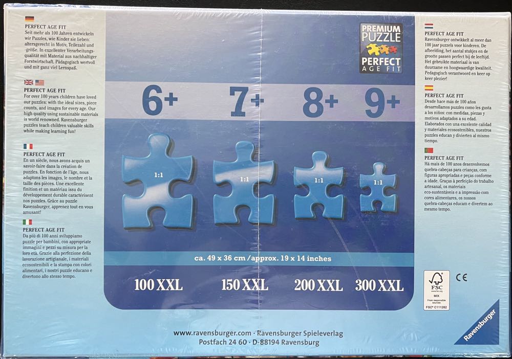 Posing Pups - Ravensburger puzzle collectible [Barcode 4005556126545] - Main Image 3