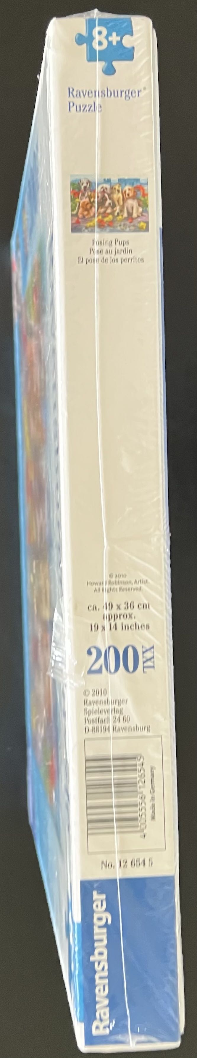 Posing Pups - Ravensburger puzzle collectible [Barcode 4005556126545] - Main Image 4
