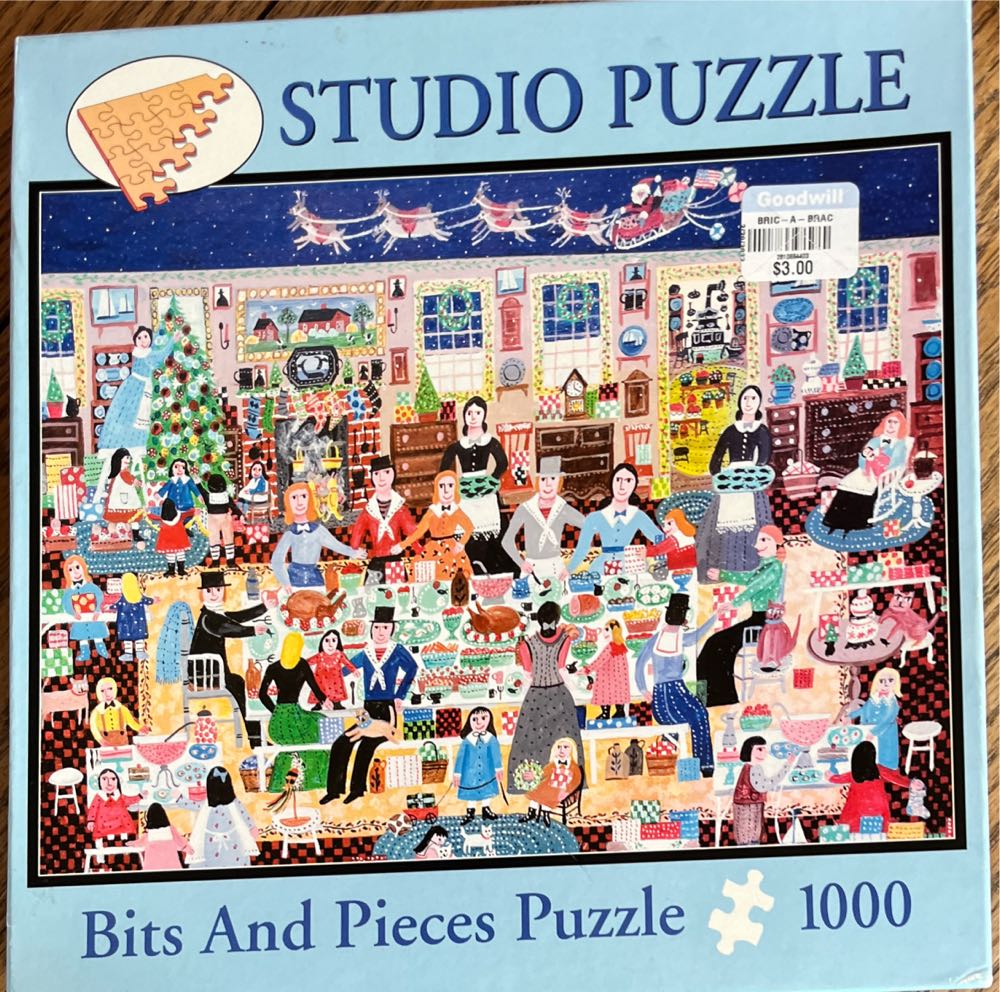 The Christmas Feast - Bits & Pieces puzzle collectible [Barcode 704812255671] - Main Image 1