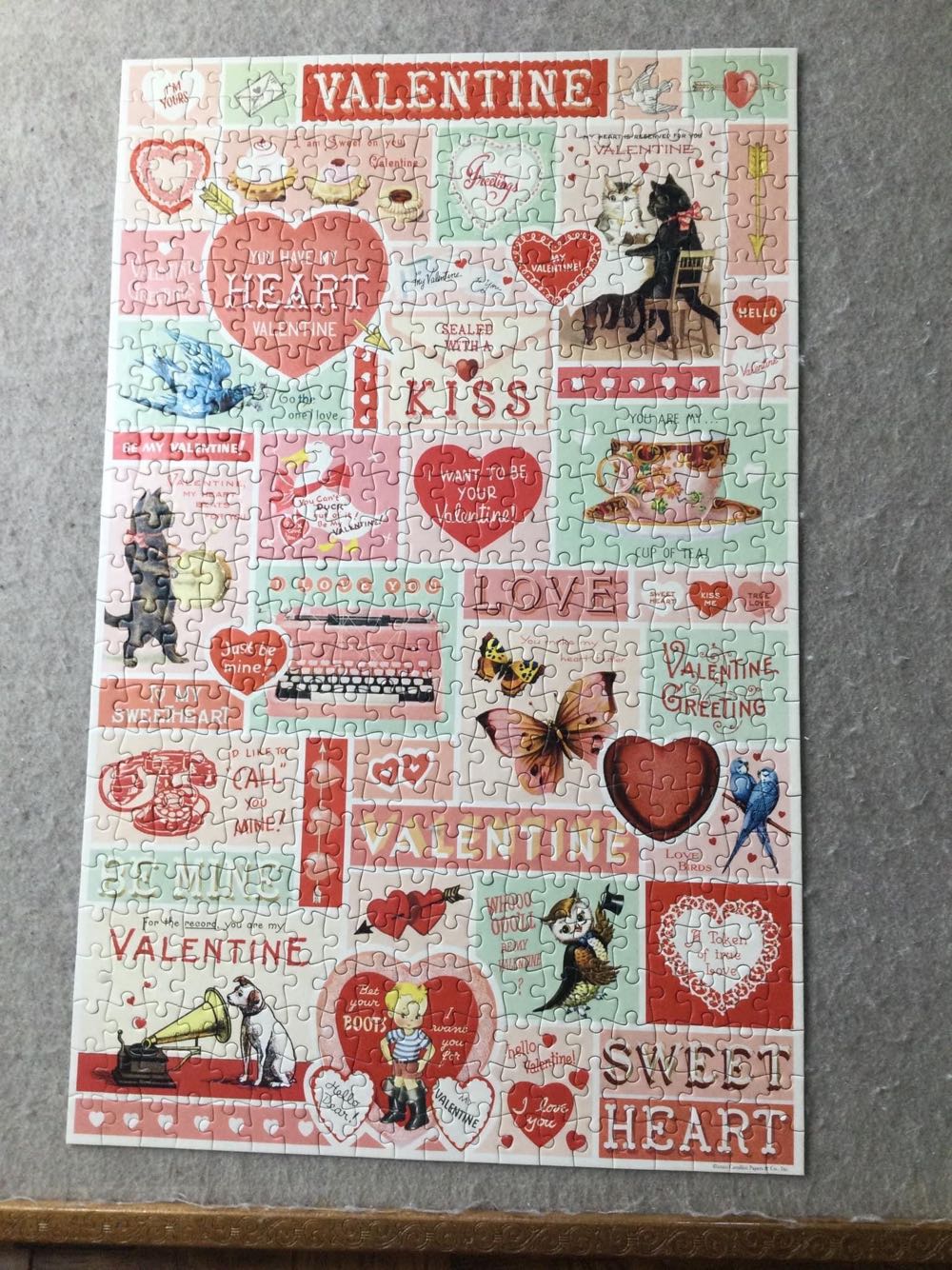 Vintage Valentine - Cavalinni & Co puzzle collectible - Main Image 1