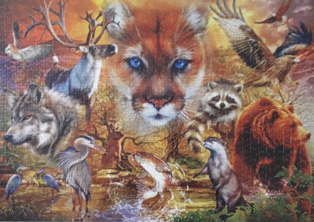 North American Animals - KS Games puzzle collectible [Barcode 8681842205673] - Main Image 3
