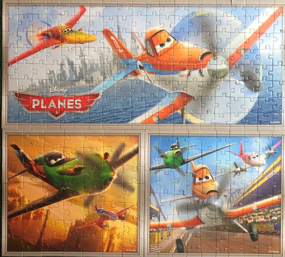 Planes 3 In 1 🟦 - Trefl puzzle collectible [Barcode 5900511348026] - Main Image 2