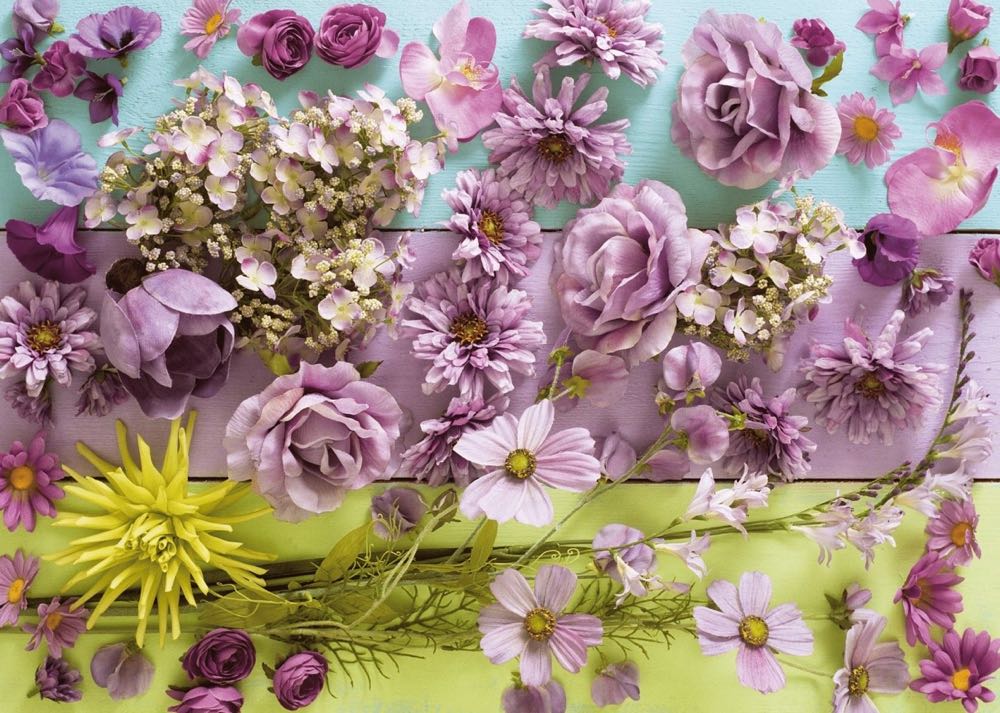 Violet Blossom - Schmidt puzzle collectible [Barcode 4001504589448] - Main Image 2