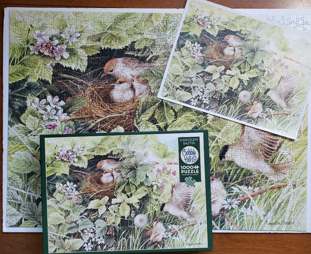 Hidden Nest - Cobble Hill puzzle collectible [Barcode 625012803427] - Main Image 4