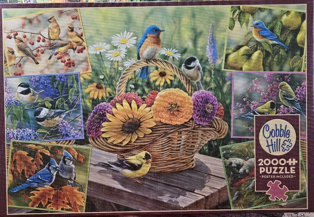 Rosemary’s Birds - Cobble Hill puzzle collectible [Barcode 625012890076] - Main Image 2