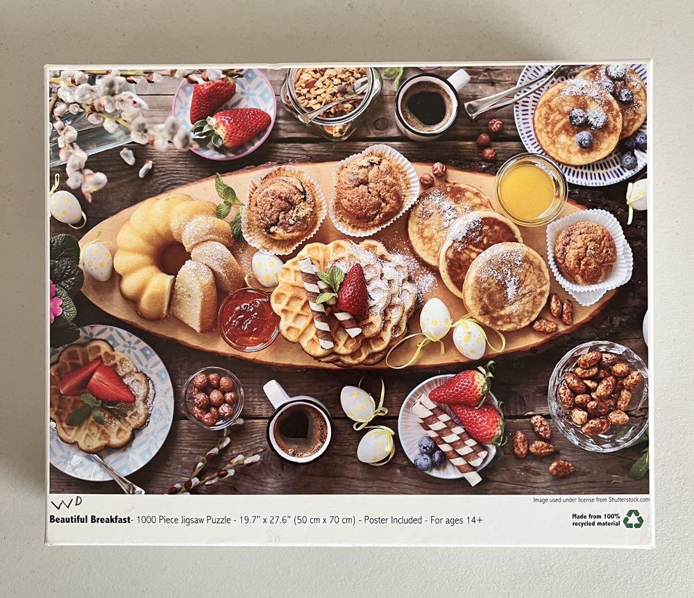 Beautiful Breakfast - Colorcraft Puzzles puzzle collectible [Barcode 854879008946] - Main Image 2