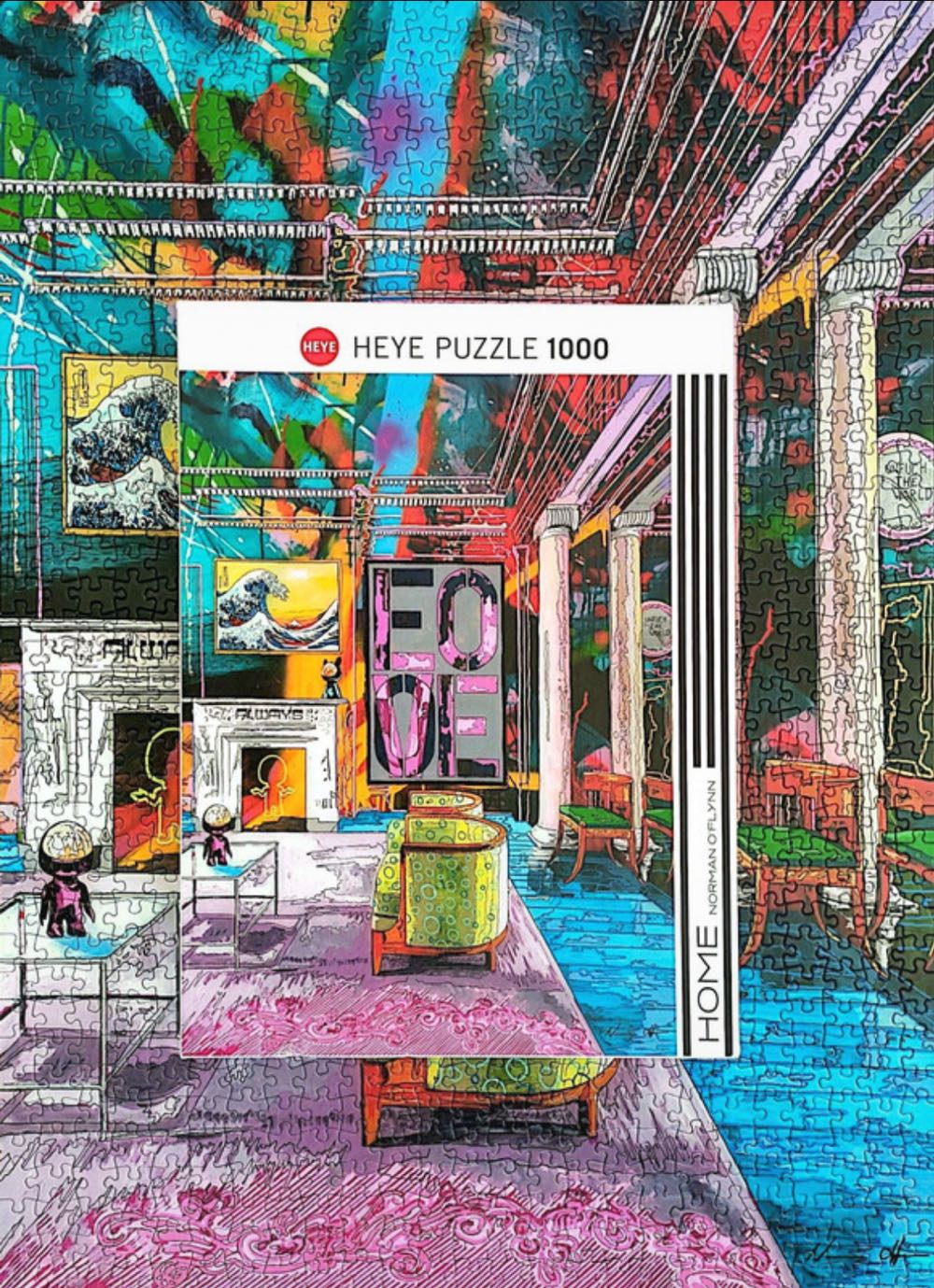 Home: Room With Wave - Heye Puzzle puzzle collectible [Barcode 4001689299743] - Main Image 4