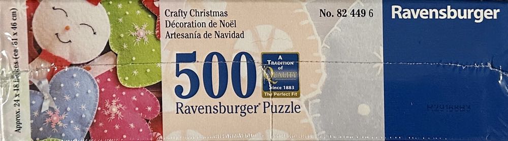 Crafty Christmas (SOLD) - Ravensburger puzzle collectible [Barcode 4005556824496] - Main Image 2