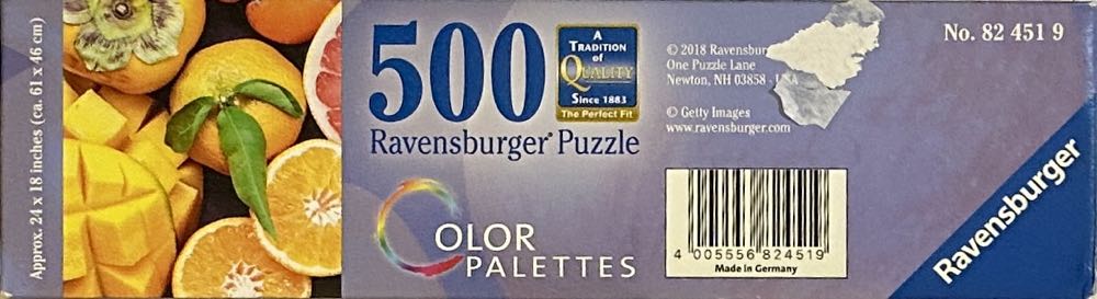 Fruity Palette  - Ravensburger puzzle collectible [Barcode 4005556824519] - Main Image 3