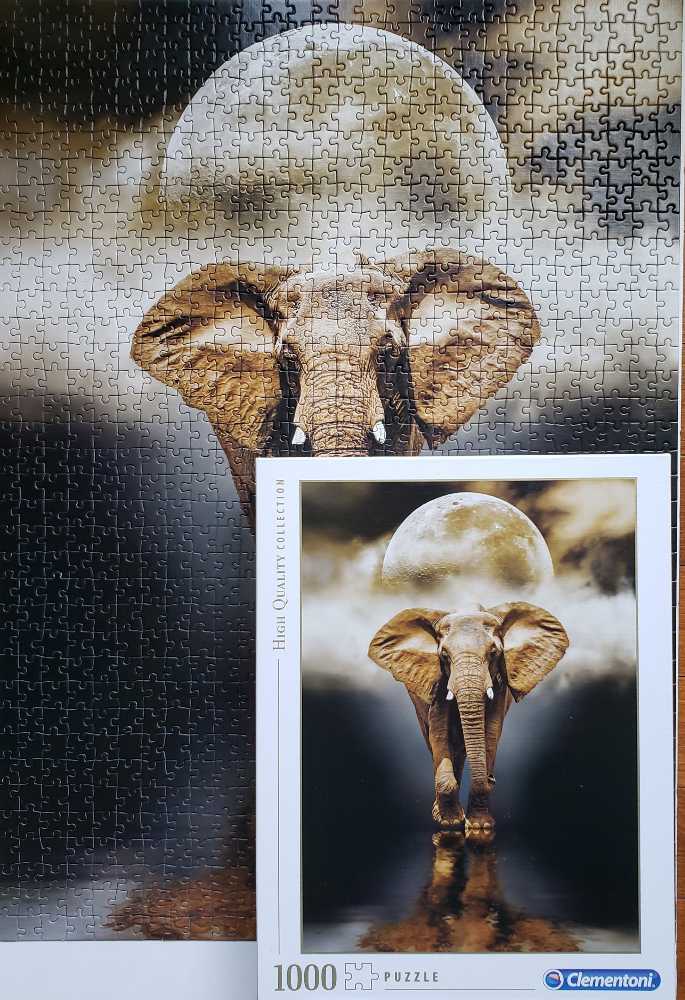 Clementoni: The Elephant - Clementoni puzzle collectible [Barcode 8005125394166] - Main Image 3