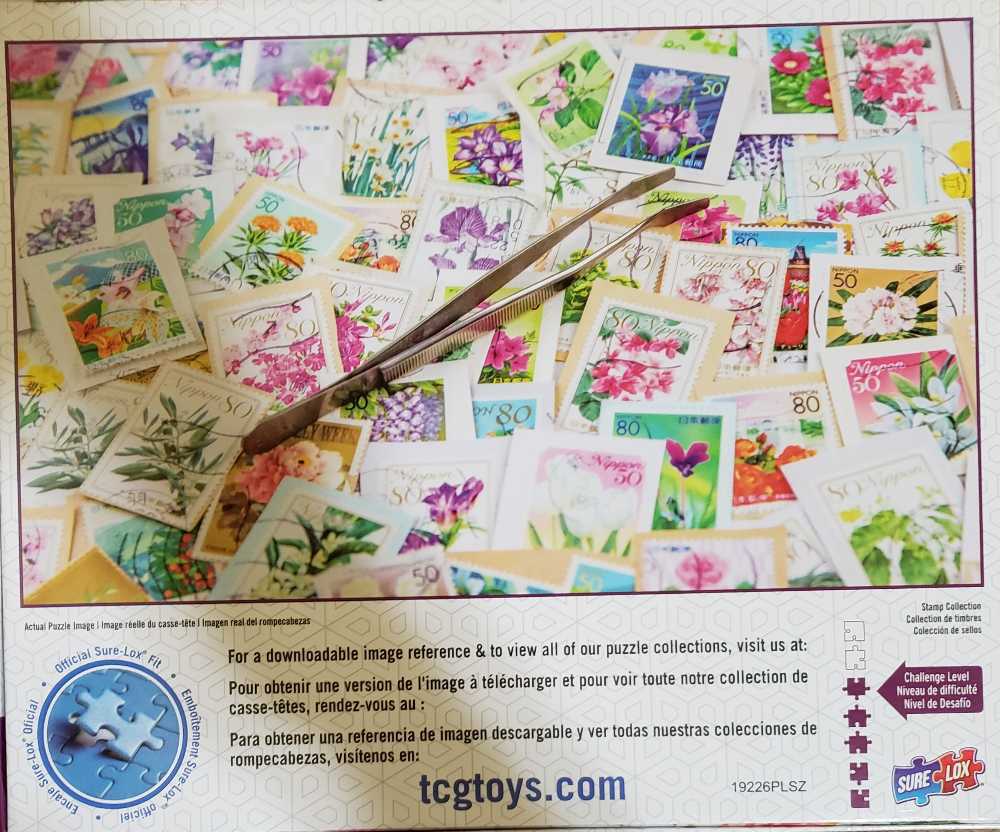 Stamp Collection  - Sure-lox puzzle collectible [Barcode 686141082237] - Main Image 2
