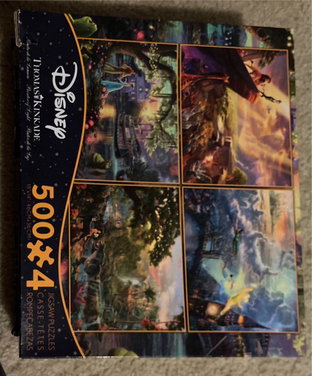 The Disney Collection Beauty And The Beast Dancing In The Moonlight   puzzle collectible [Barcode 0021081036634] - Main Image 2