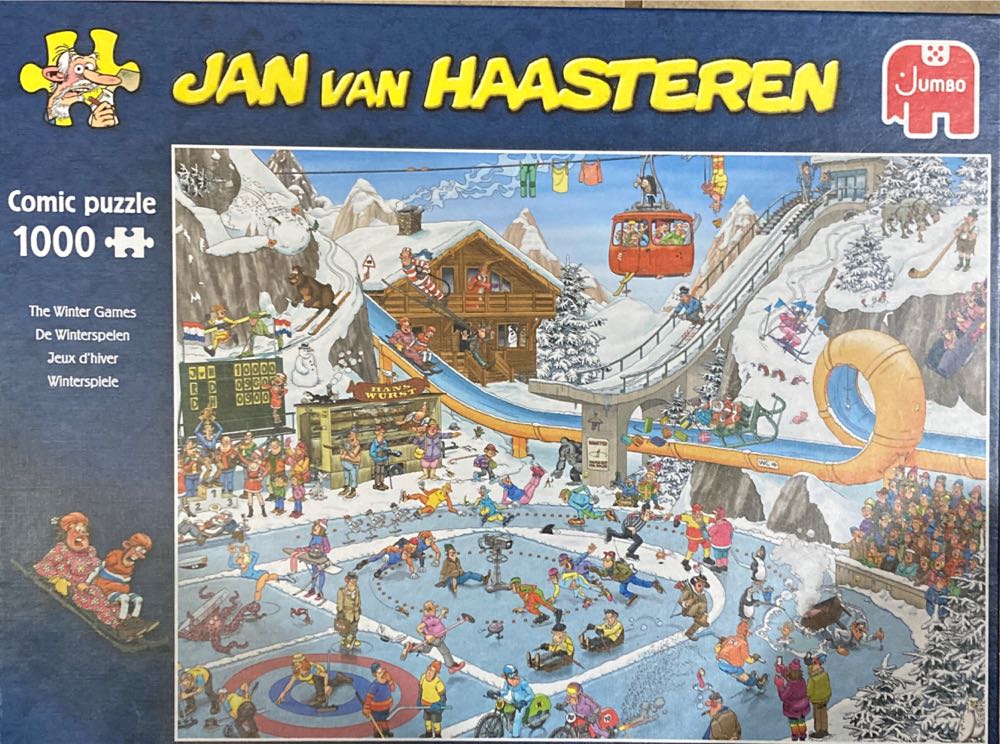 The Winter Games - Jumbo puzzle collectible - Main Image 1