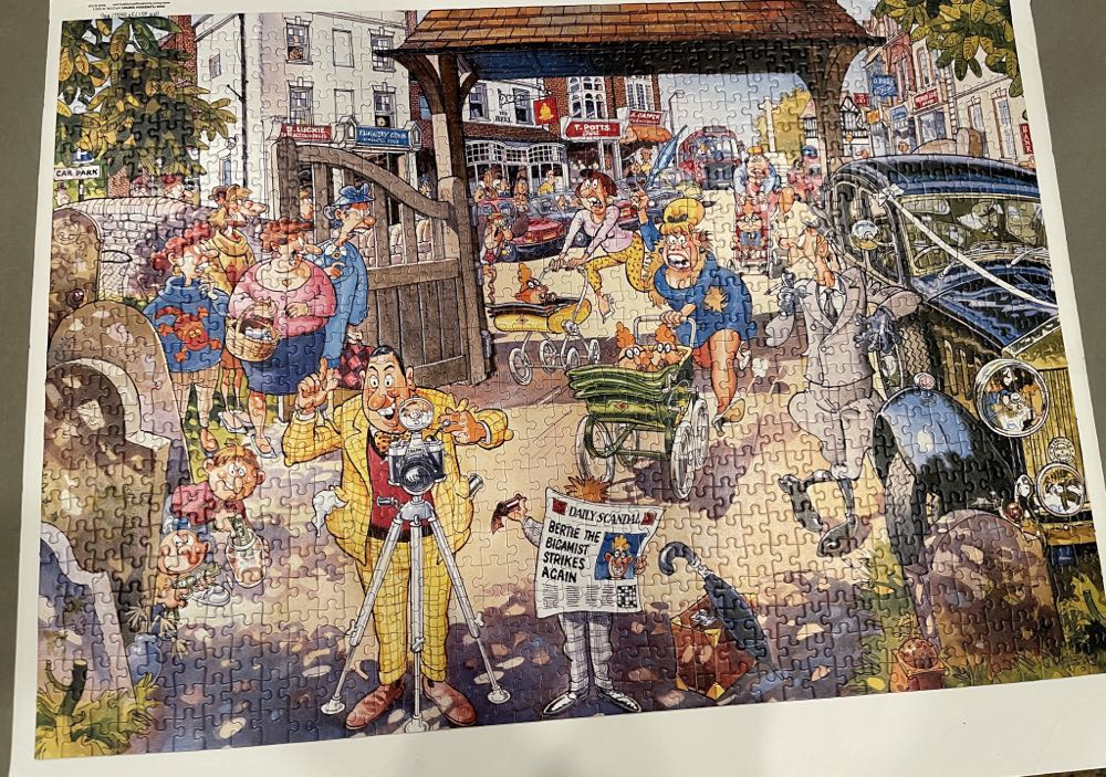 Original Retro #4 ✅A Day To Remember - Wasgij puzzle collectible - Main Image 2