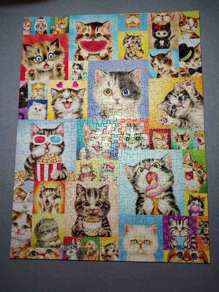 Cool Cats - Puzzle Twist puzzle collectible [Barcode 614399101578] - Main Image 2