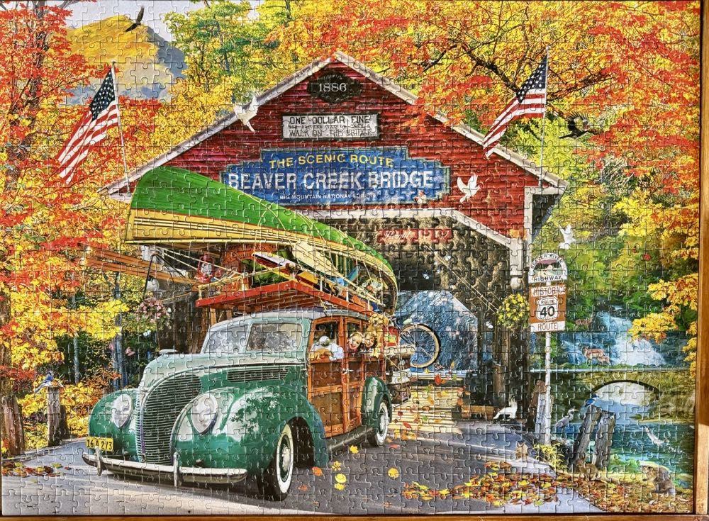 Covered Bridge   - Kodak puzzle collectible [Barcode 4895145438520] - Main Image 2