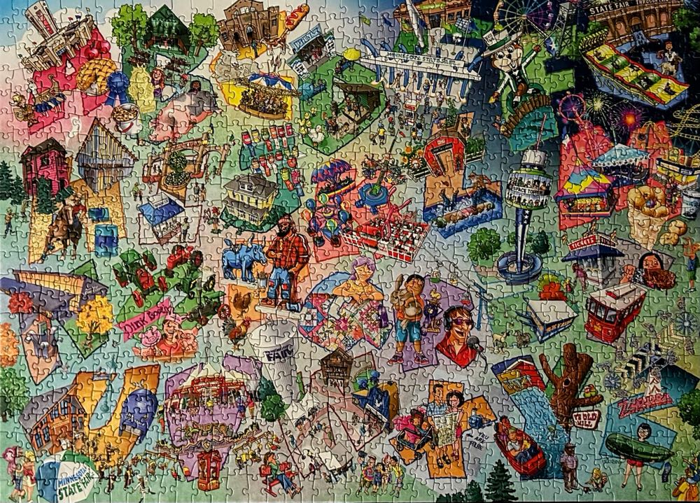 Discover The Fair From A To Z - Puzzle Twist puzzle collectible [Barcode 614399101783] - Main Image 2