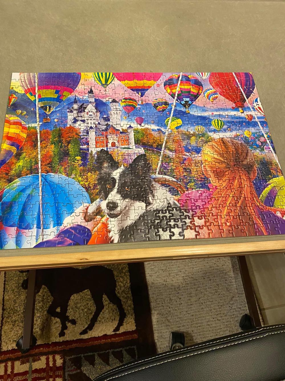 LARS: Neuschwanstein Balloons - Master Pieces puzzle collectible [Barcode 705988504648] - Main Image 2