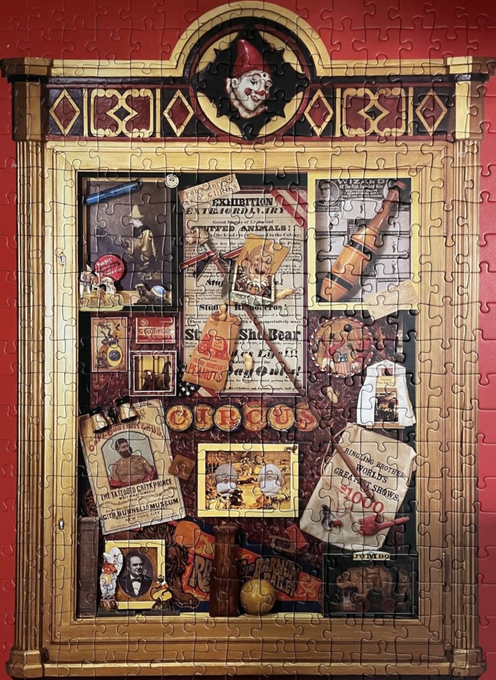 Memories Of The Circus - Ravensburger puzzle collectible [Barcode 4005556130313] - Main Image 3
