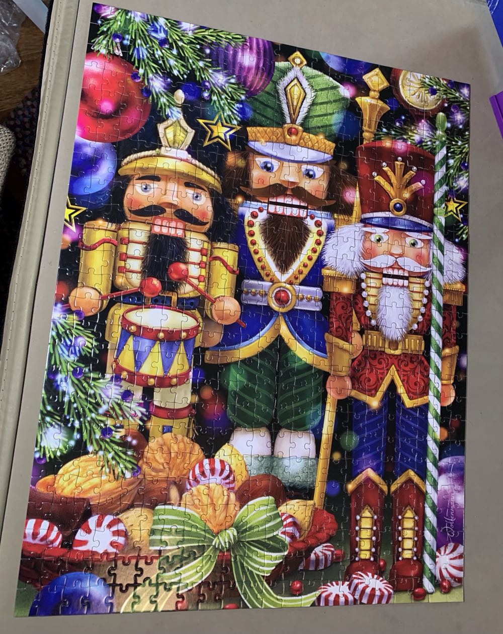 The Three Nutcrackers - Vermont Christmas Company puzzle collectible - Main Image 2