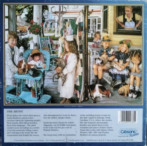 Front Porch Vet - Gibsons puzzle collectible [Barcode 5012269007855] - Main Image 4