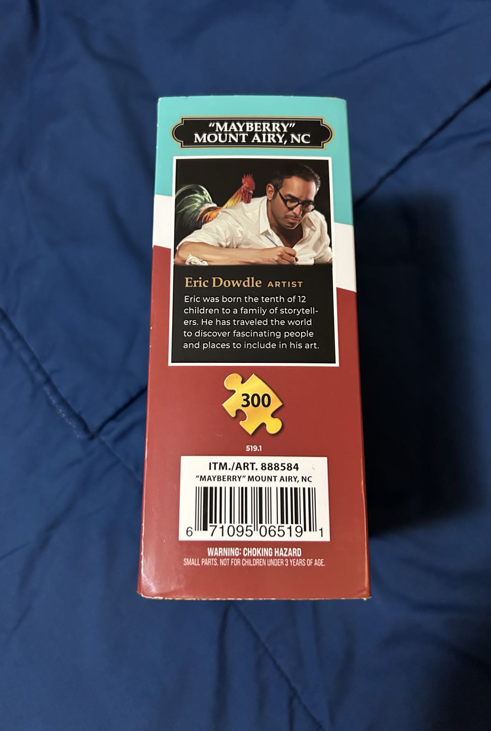 Mayberry Mount Airy, NC - Keep - Dowdle puzzle collectible [Barcode 671095065191] - Main Image 4